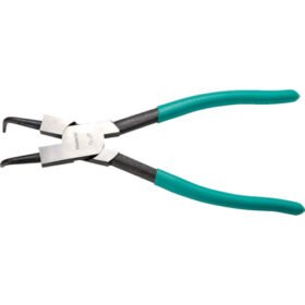 TRUSCO Snap Ring Pliers For Holes Φ3.0 Curved Claw Type 62 62-3B