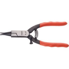 TRUSCO Snap Ring Pliers For Shafts Φ1.8 Straight Claw Type 51 51-2A