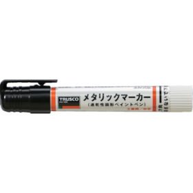 TRUSCO Industrial Metallic Marker Medium Black MUL-M