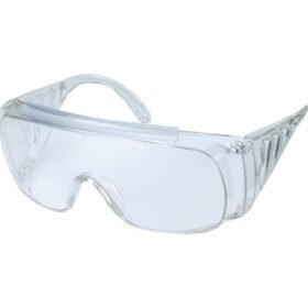 TRUSCO Single-Lens Type Side Safety Glass Transparent GS-33