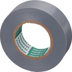 TRUSCO Deleaded Vinyl Tape 19Mm X 10M 10 Rolls Gray GJ-2110