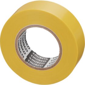 TRUSCO Deleaded Vinyl Tape 19Mm X 10M 10 Rolls Yellow GJ-2110