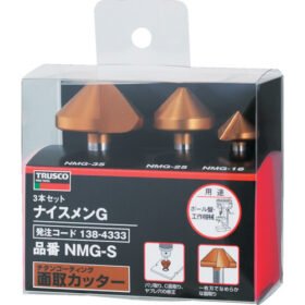TRUSCO Nice Men G Set Titanium Coating Set Of 3 NMG-S