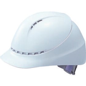 TRUSCO Helmet Highly Breathable Type White DPM-1820W