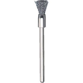 TRUSCO End Type Brush Hard Steel Wire Wire 0.1X Cylinder Diameter Φ5X Axis Φ3 53E-2