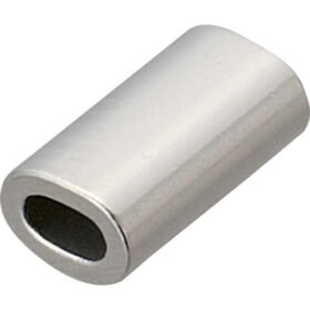 TRUSCO Aluminum Sleeve Suitable Wire Diameter 1.0Mm 20Pcs AS-1