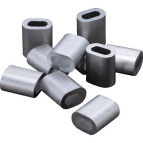 TRUSCO Aluminum Sleeve Suitable Wire Diameter 2.5Mm 20Pcs AS-25