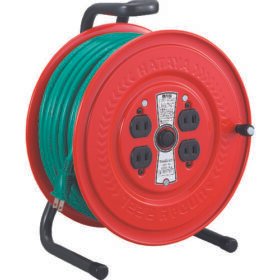 TRUSCO Soft Cable Cord Reel 30M GS-30T