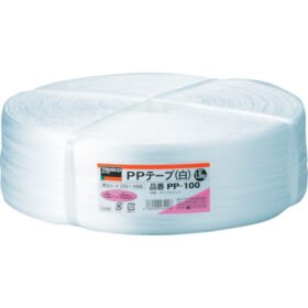 TRUSCO Pp Tape Width 100Mm X Length 1000M White PP-100