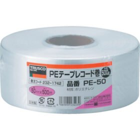 TRUSCO Pe Tape Width 50Mm X Length 500M White PE-50