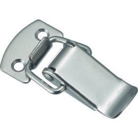 TRUSCO Patchin Lock Standard Type Stainless Steel (4 Pieces) P-24SUS