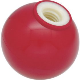 TRUSCO Resin Grip Ball No Core Red Φ20 X M5Mm P-TPB20-5R