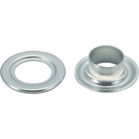 TRUSCO Double-Sided Eyelets Aluminum 4Mm 100 Sets (In Blister Pack) P-THP-A4