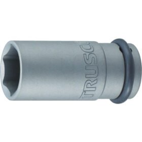 TRUSCO Impact Long Socket (12.7 Plug-In Angle) 12Mm Sides T4-12AL
