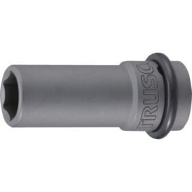 TRUSCO Impact Long Socket (12.7 Plug-In Angle) 14Mm Sides T4-14AL